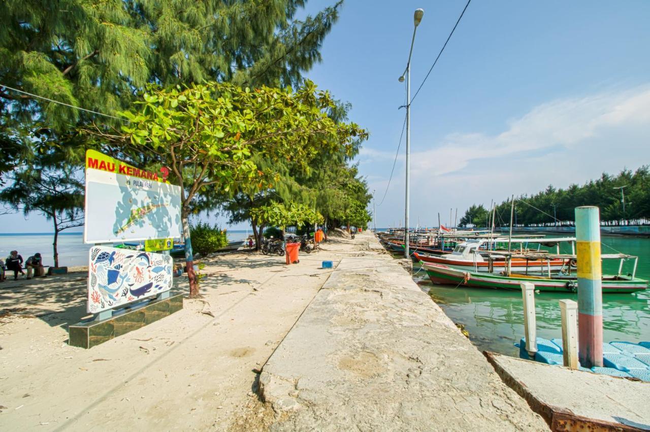 Guerilla Dive Lodge Pulau Pari Jacarta Exterior foto